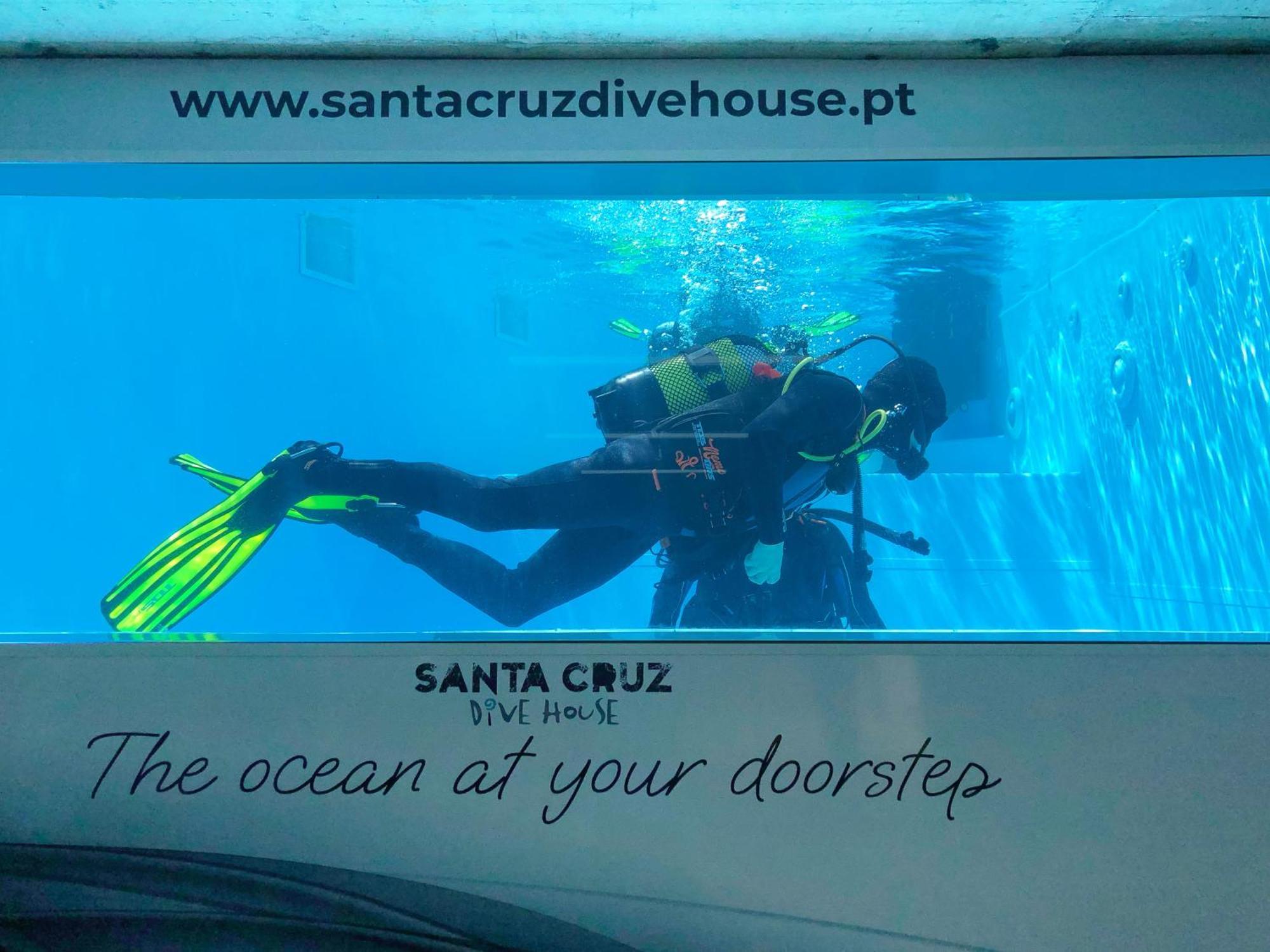 Santa Cruz Dive House Padi Dive Resort Silveira  ภายนอก รูปภาพ